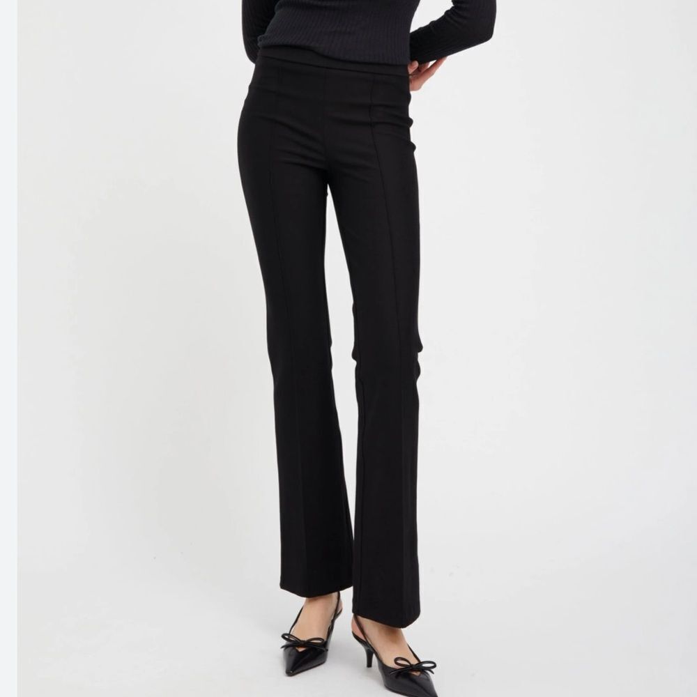 SPRWMN Black Casanova Pintuck Bootcut Pants Women’s XS